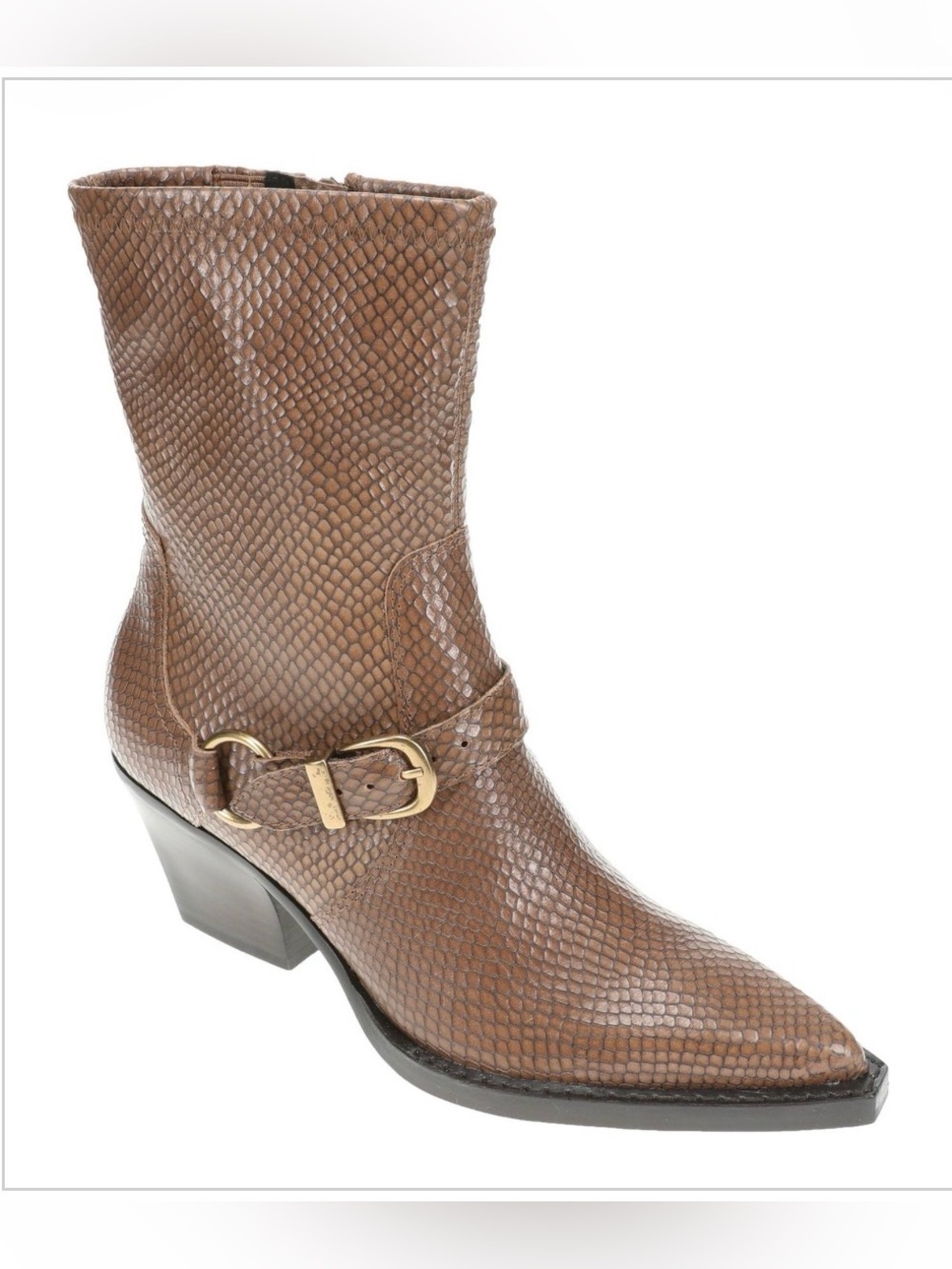 Dolce Vita like new boots.  Brown snake skin.  Worn 2x at the most.  Size 7.5